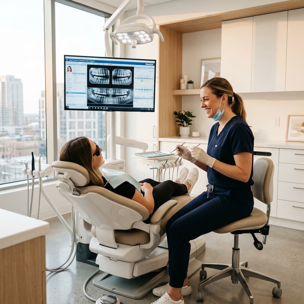 Atención médica profesional en clínica dental OdonGest